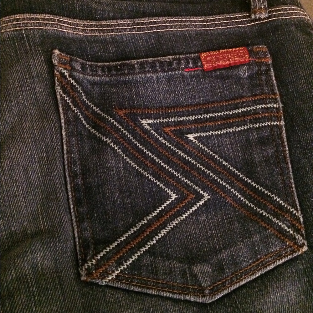 7 For All Mankind jeans, FLYNT style